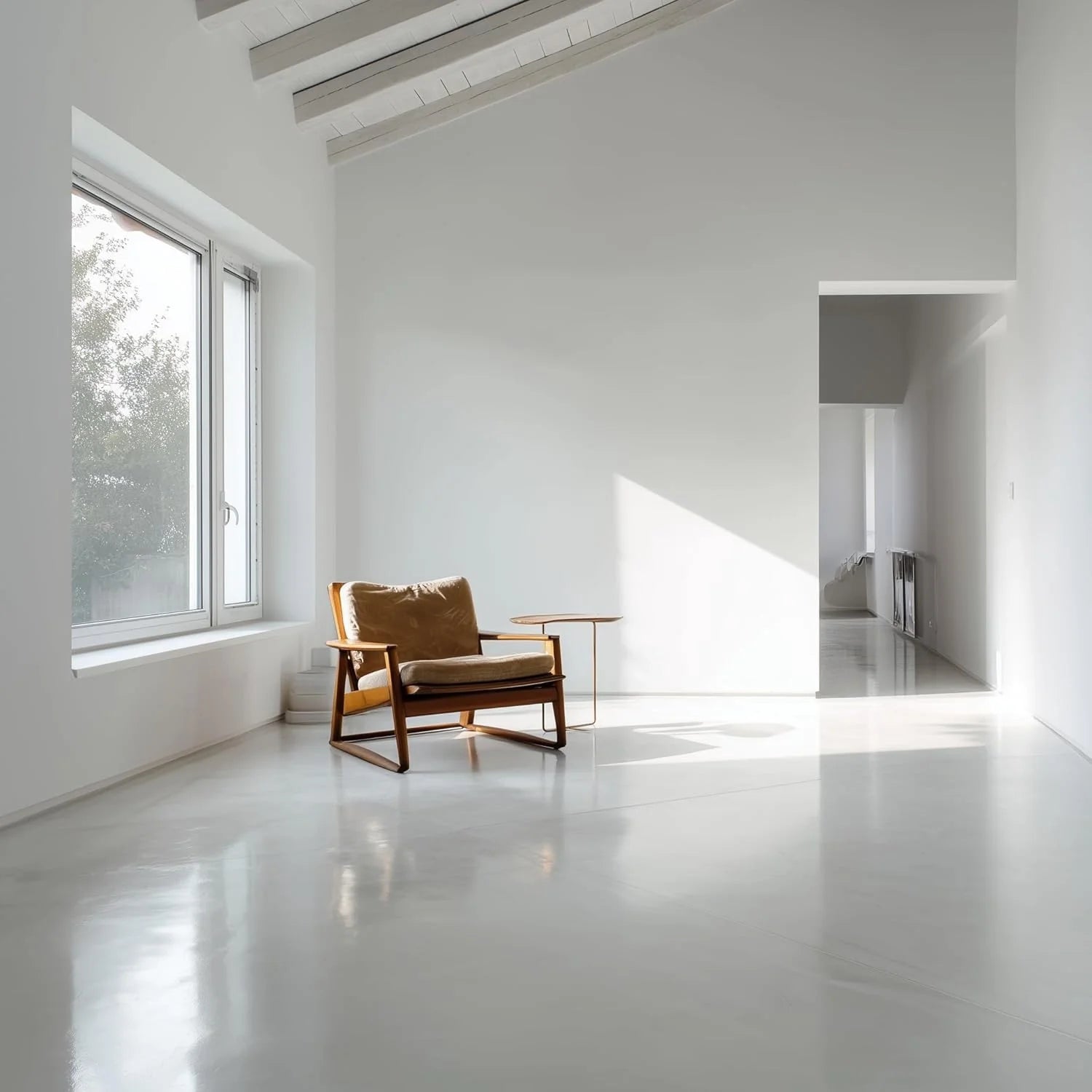 Porch & Floor Paint, Fast-Drying Wood and Concrete Paint, White, 5 Gallon