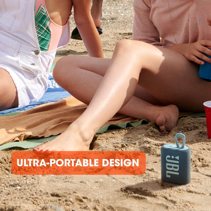 Go 3 - Portable Waterproof Speaker - Blue