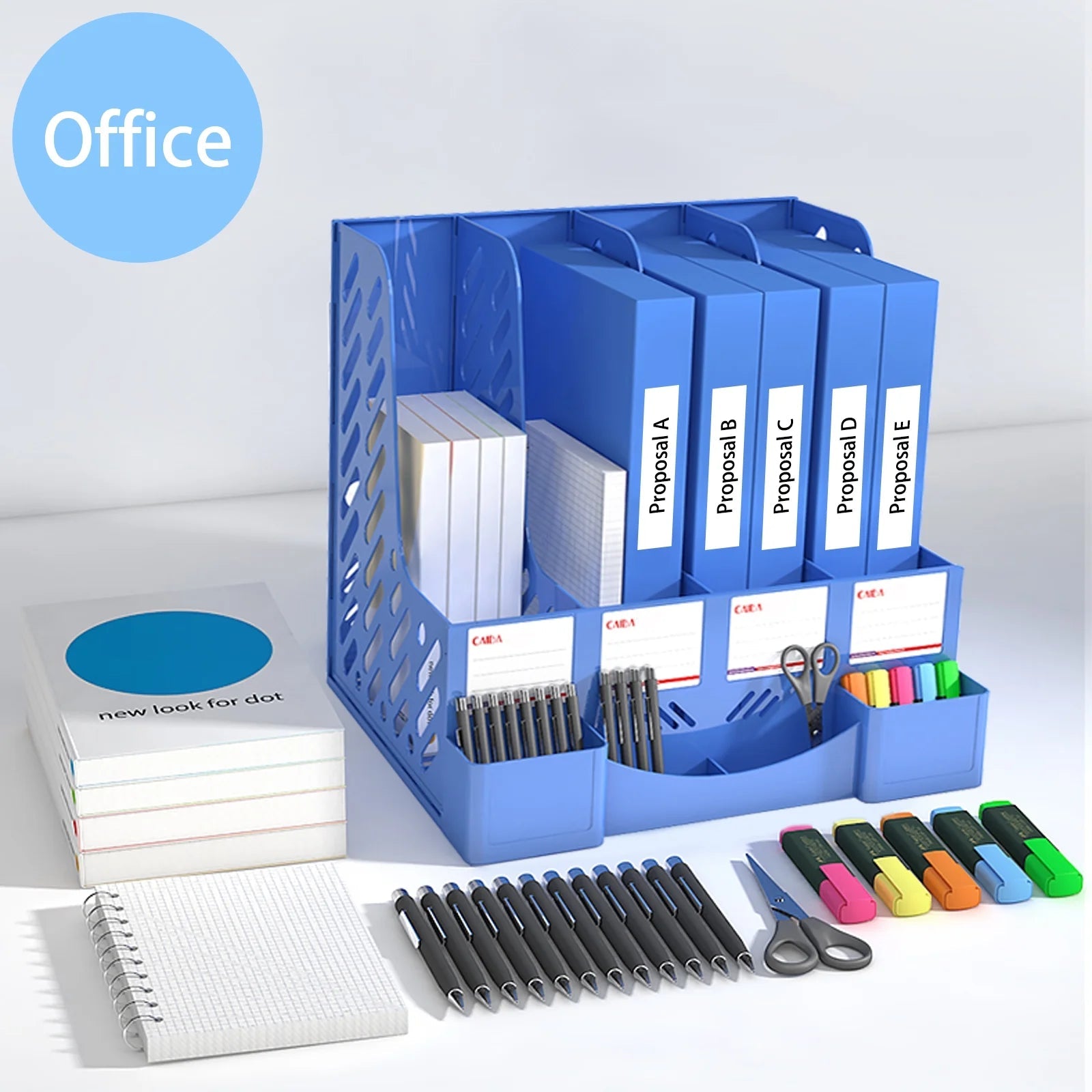 5PK 12Mm 4M Black on White Paper Label Tape Compatible for Dymo 91330 91220 91200 59421 S0721510 Letratag Printer