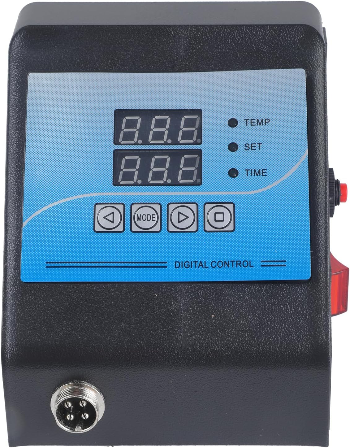 110V/220V Digital Control Box Press Machine Temperature Control Box Heat Transfer Printer Temp Controller 1300W High Accuracy Sensors