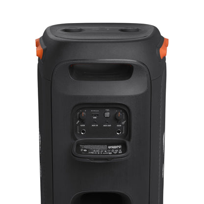 Partybox 110 - Portable Party Speaker with 160W Powerful Sound, Built-In Lights and Splashproof Design - Black