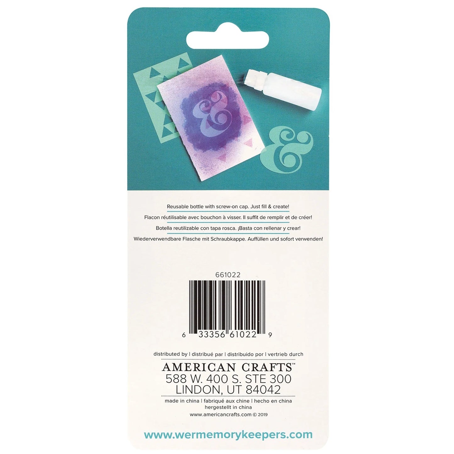 We R Memory Keepers Impressed Stamping Dauber Bottle
