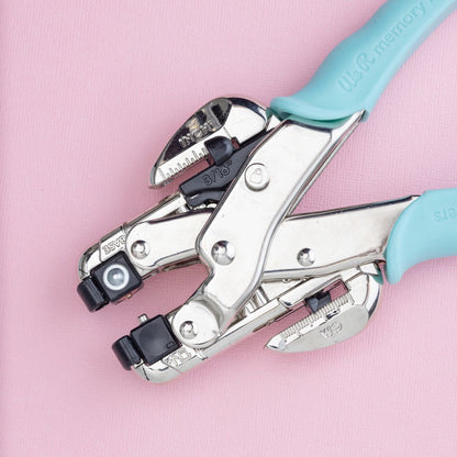 Crop-A-Dile Eyelet and Snap Punch by  | Blue Comfort Handle