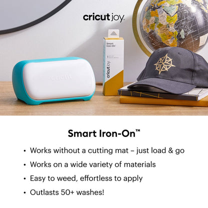 Joy™ Smart Iron-On™ Vinyl, Black, 5.5" X 24"