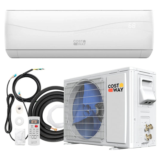 18000 BTU Mini Split Air Conditioner & Heater 19 SEER2 1250 Sq. Ft Coverage