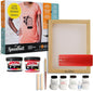 Intermediate Screen Printing Kit - Make Your Own Custom T-Shirt Prints - 2 Fabric Inks, Silk Screen Frame, Drawing Fluid, Squeegee, Instructions - Made in USA