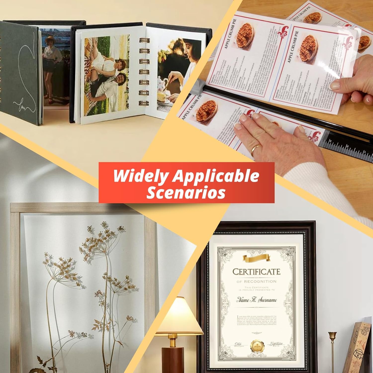 Thermal Laminating Pouches - 200 Pack Laminating Sheets (5 Mil, 9"X11.5"), Wrinkle & Bubble-Free Laminator Sheets for Ultimate Clarity & Durability in Protecting Photos & Documents