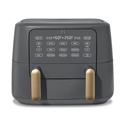 9QT Trizone Air Fryer, Oyster Grey by Drew Barrymore