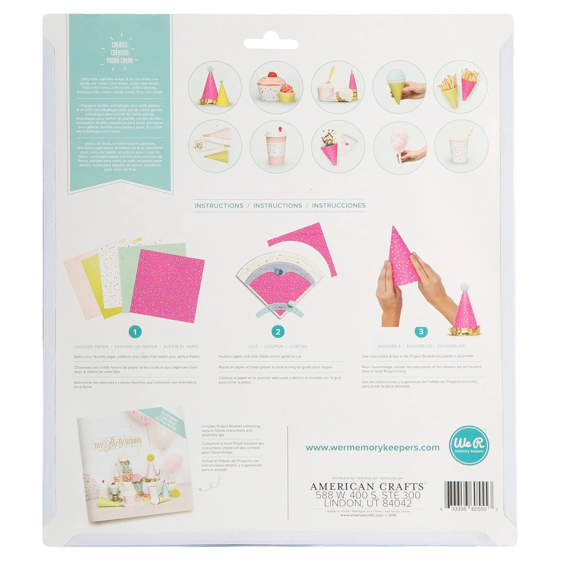 We R Memory Keepers We R DIY Party Board