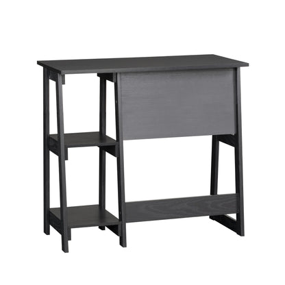 Quick Assembly Desk, Black Finish
