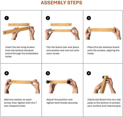 Bamboo Bookbinding Spine Press, 11 Inch Narrow Book Press for Spine Shaping and Bookbinding, for DIY Book