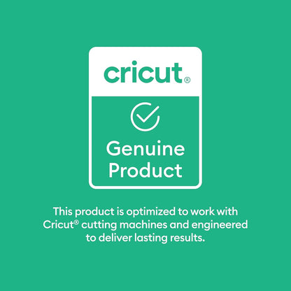 Cricut® Foil Vinyl - Gold - 12 in X 10 Ft - DIY Personalized Decals, Labels, & More - Metallic Finish - Long Lasting - Optimized Cutting Machines