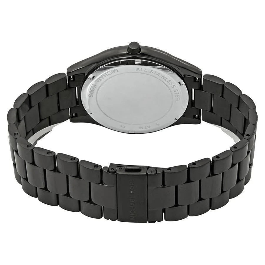 Men'S Slim Runway Black Watch MK8507