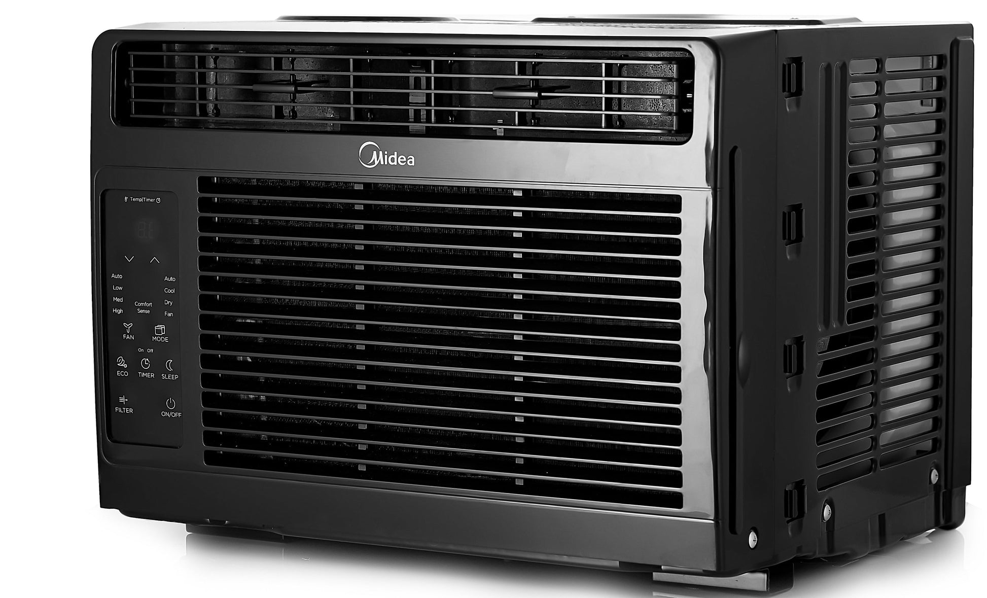 (2 Pack)  6,000 BTU 115V Window Air Conditioner with Comfort Sense Remote, up to 250 Sq. Ft., Black, MAW06R1WBL-T, New