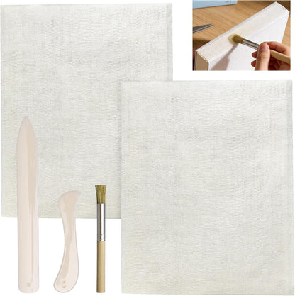 Book Binding Cloth, 2Pcs19.7X27.6 Inches Book Cloth for Book Making Bookbinding, Cloth Book Repair Cloth Material for Repairing Binding of Old Books