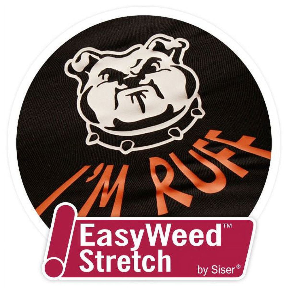 Stretch Easyweed HTV Iron on Heat Transfer Vinyl 11.8" X 75Ft (25 Yards) Roll - Ballerina Pink