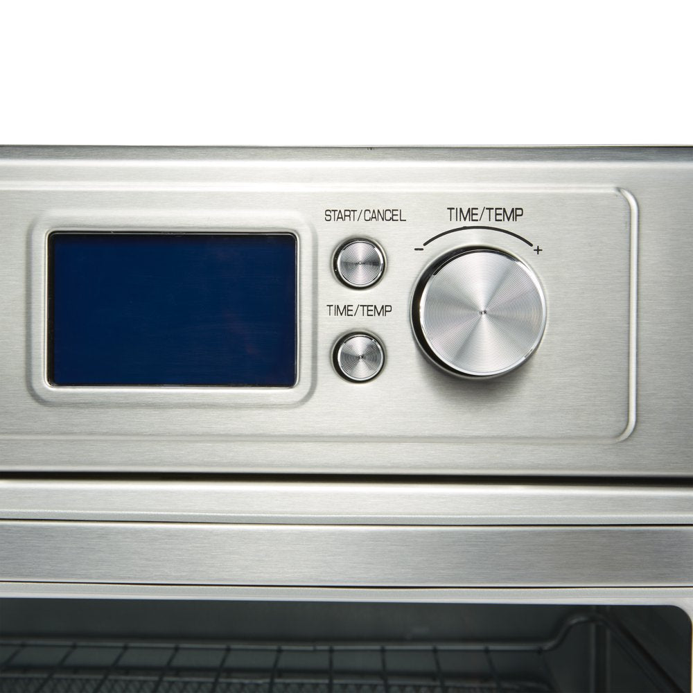 Air Fryer Toaster Oven, Stainless Steel, Countertop, New