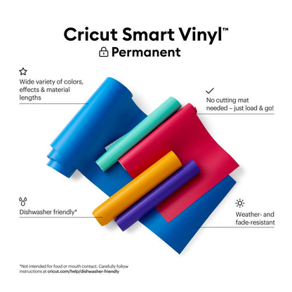 ® Smart Vinyl™ – Permanent(3 Ft) - Aqua, 13" X 36"