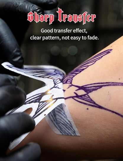 Phomemo Tattoo Transfer Gel, Stencil Gel for Tattooing, Tattoo Supplies for Artists & Beginners, Transfer Solution for Stencil Transfering, 4 Ounce