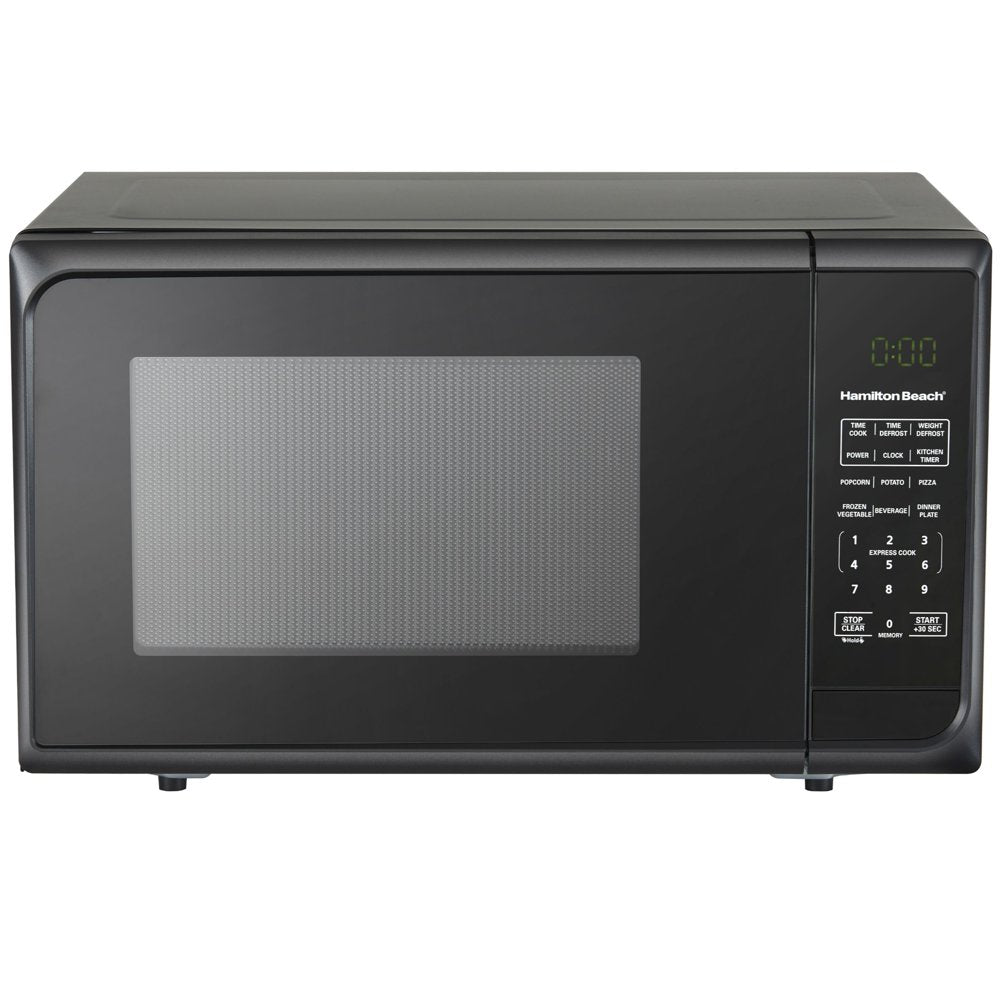 0.9 Cu. Ft. Matte Black Microwave Oven