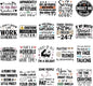 Sarcastic Iron on Transfers for Tshirts - 20Pcs Dtf Transfers Ready to Press, Funny Quotes Iron on Decals Patches, Humor Phrases Heat Transfer Stickers for Clothing Bags Hat DIY Crafts