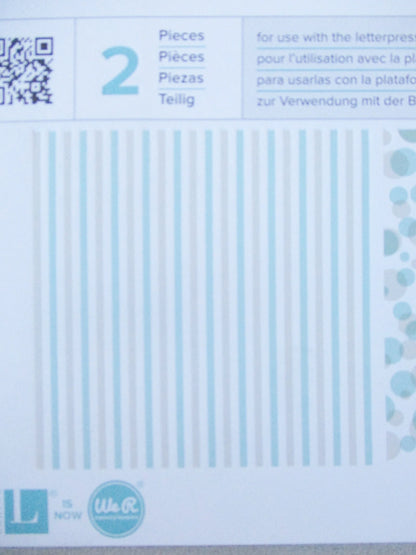 Printing Plate Letter Press Dots