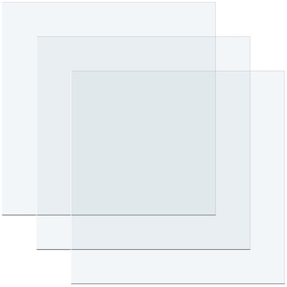 Mold Press Plastic Sheets 6/Pkg-Clear