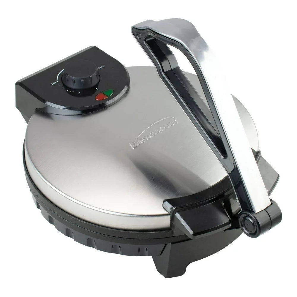 Btwd 12 Inch Stainless Steel Nonstick Electric Tortilla Maker