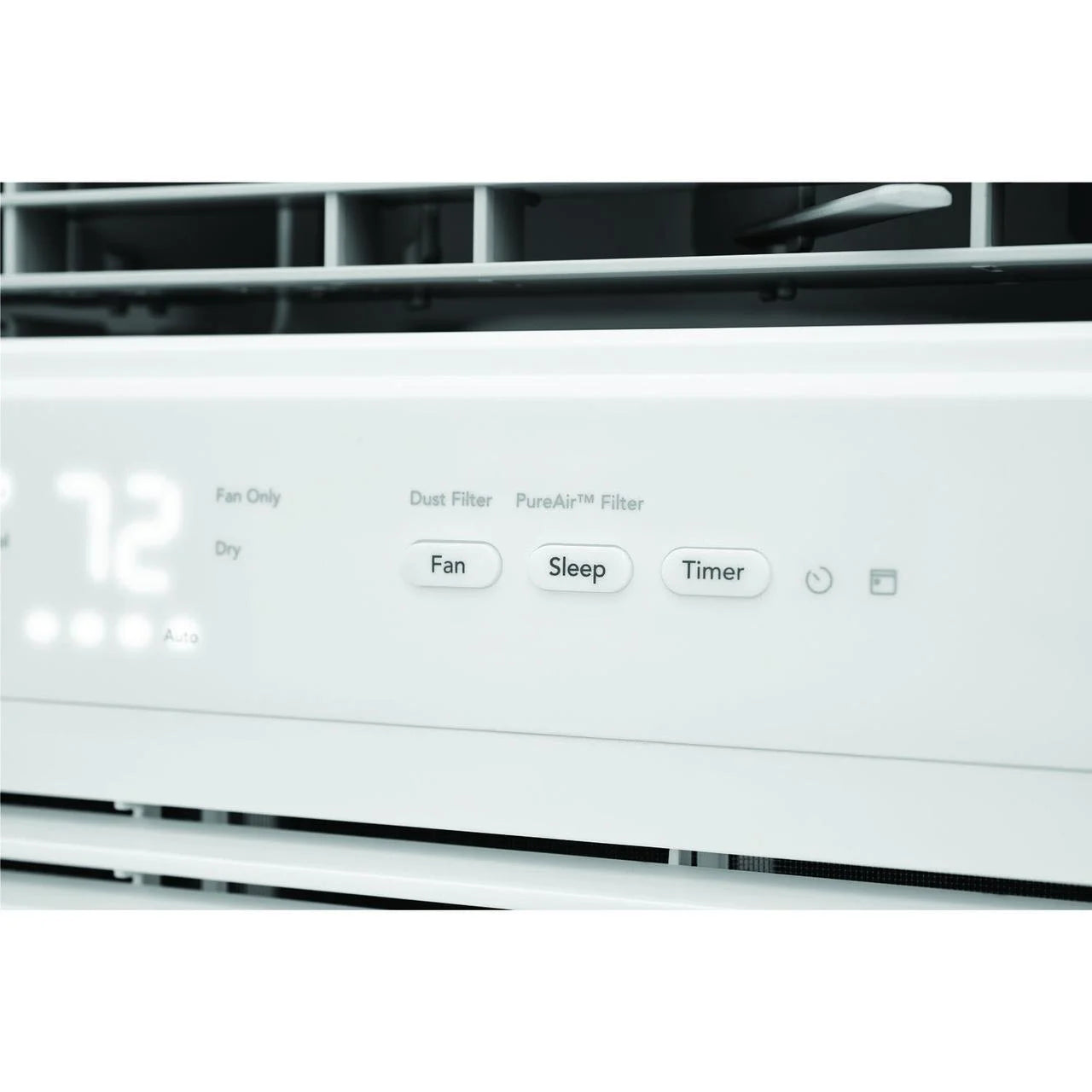 12,000 BTU Smart Window Air Conditioner with Wi-Fi and Remote in White