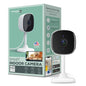 Indoor Camera 1080P - Wi-Fi Security Cam with Night Vision, White (1-Pack)