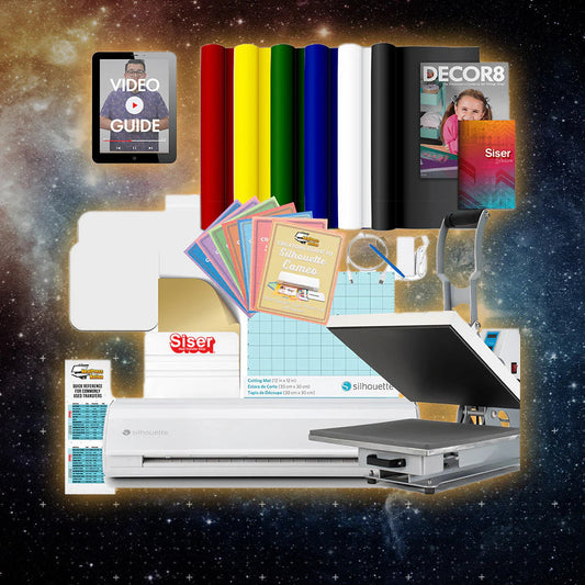 Cameo 5 Deluxe Bundle with HPN Craft Pro Heat Press