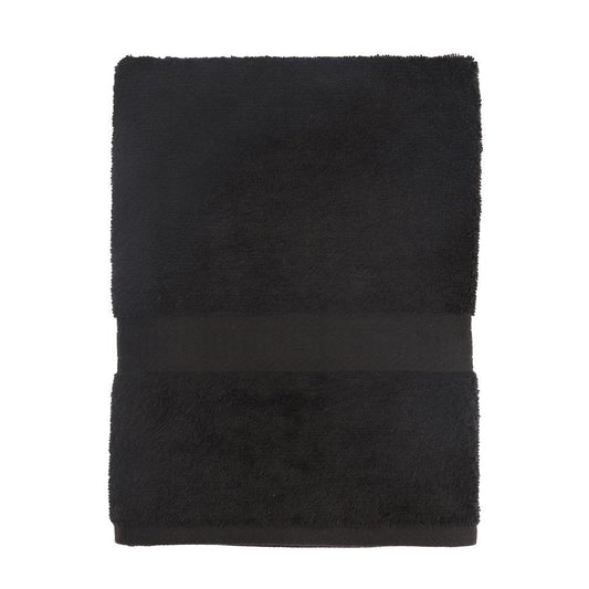 Solid Bath Towel, Rich Black