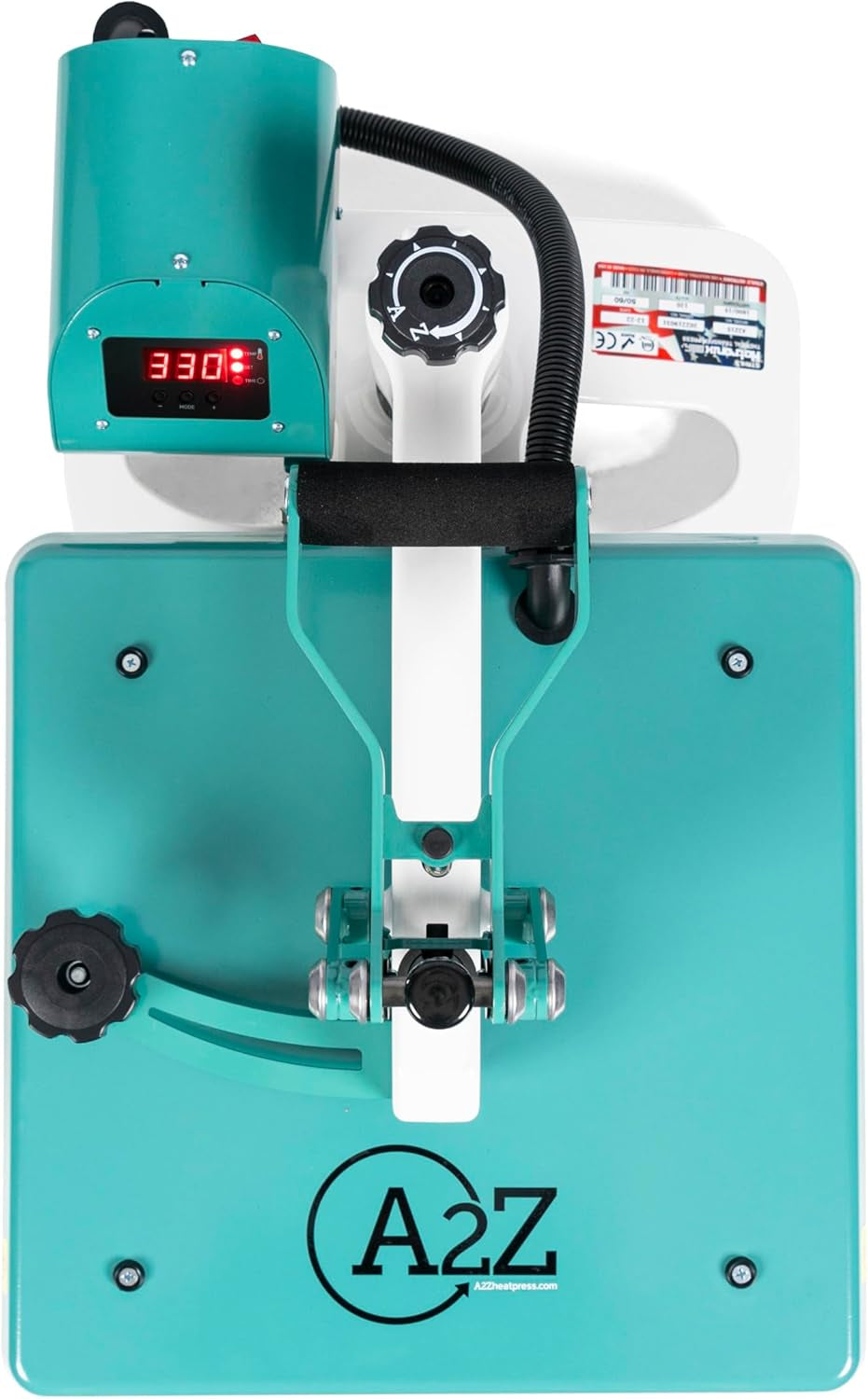 Stahls' A2Z Swing Away Heat Press 15"X15": Versatile Precision for Your Crafting Needs. Effortlessly Achieve Professional Transfers on a Wide Range of Materials!