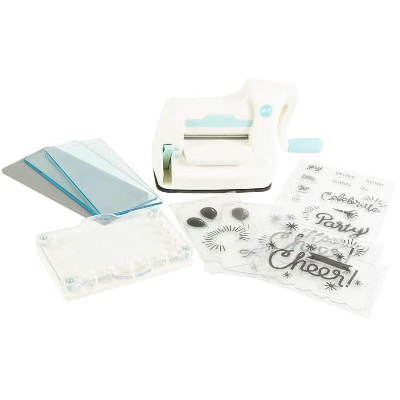 We R Memory Keepers WR636107 Mini Evolution Die Cut Machine & Stamping Kit