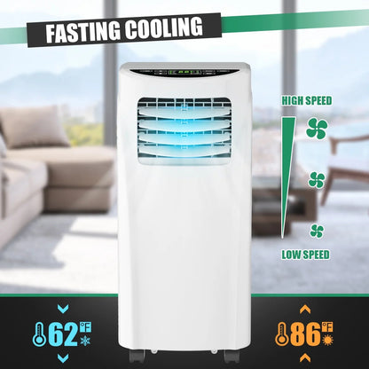 Portable Air Conditioner 5500 BTU (8000BTU ASHRAE) Dehumidifier