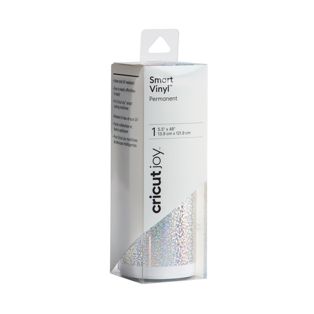 Joy™ Smart Vinyl™ Holographic Sparkle, Silver – Permanent