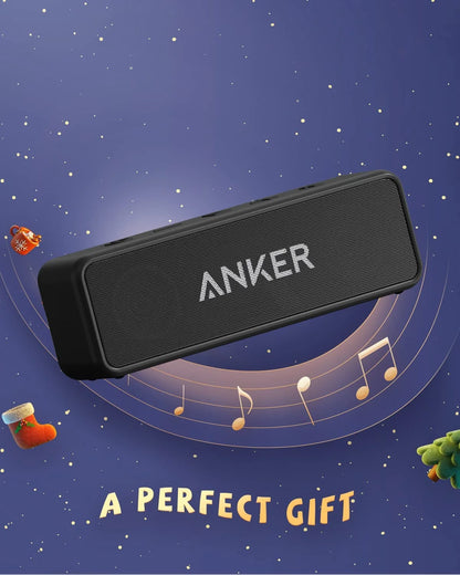 Anker  2 Portable Bluetooth Speaker Dual-Driver Wireless Stereo Pairing, Waterproof
