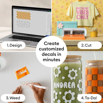 Cricut Joy Xtra Vinyl Starter Bundle for Beginners