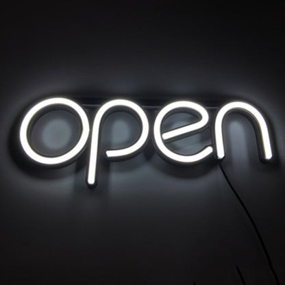 LED Neon OPEN Sign Light for Business Bar Club KTV Wall Decoration Commercial Lighting