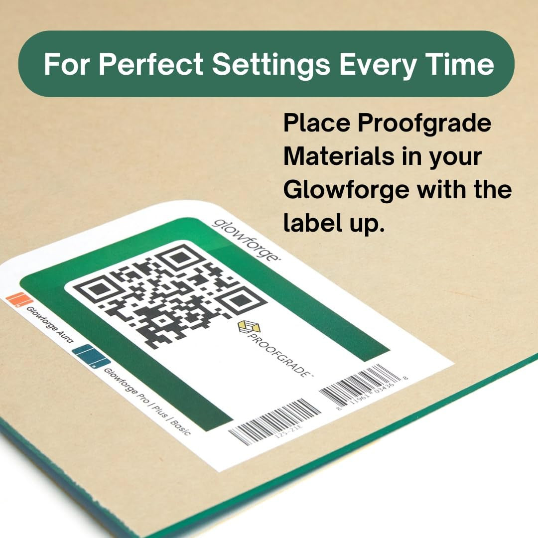 Glowforge Spark Laser Engraver Machine with the Craft Laser Filter and Proofgrade Essentials Bundle