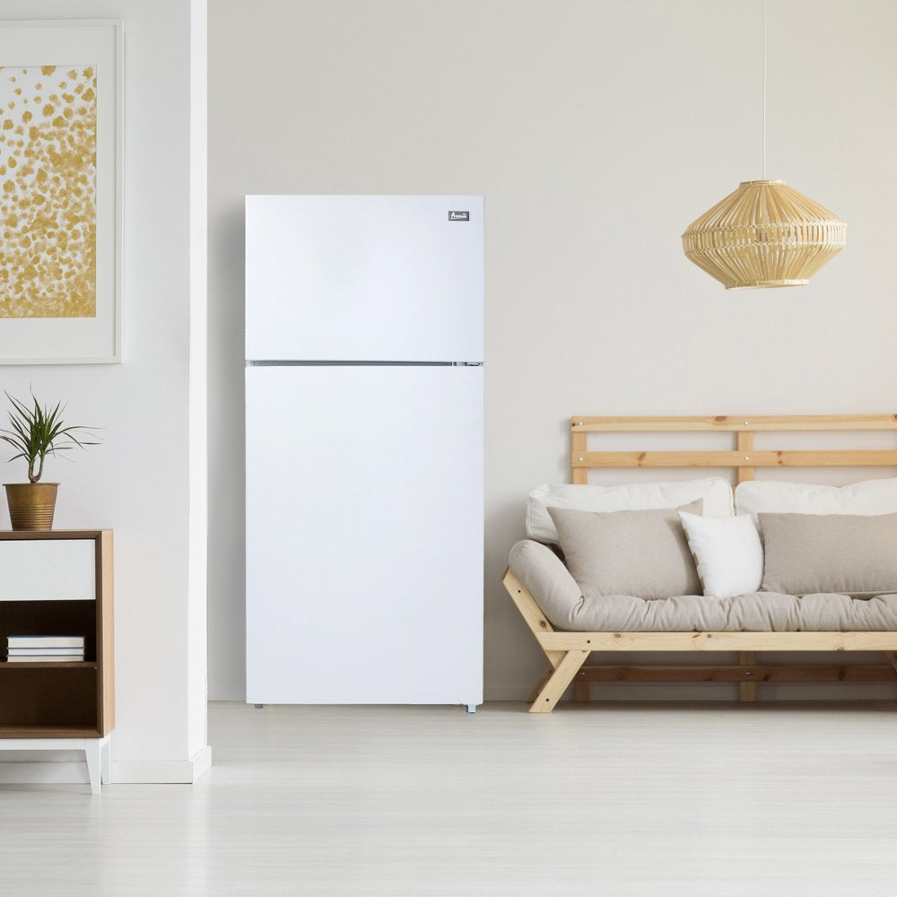 Frost-Free Apartment Size Standard Door Refrigerator, 18.0 Cu. Ft. Capacity, in White (FF18D0W-4)