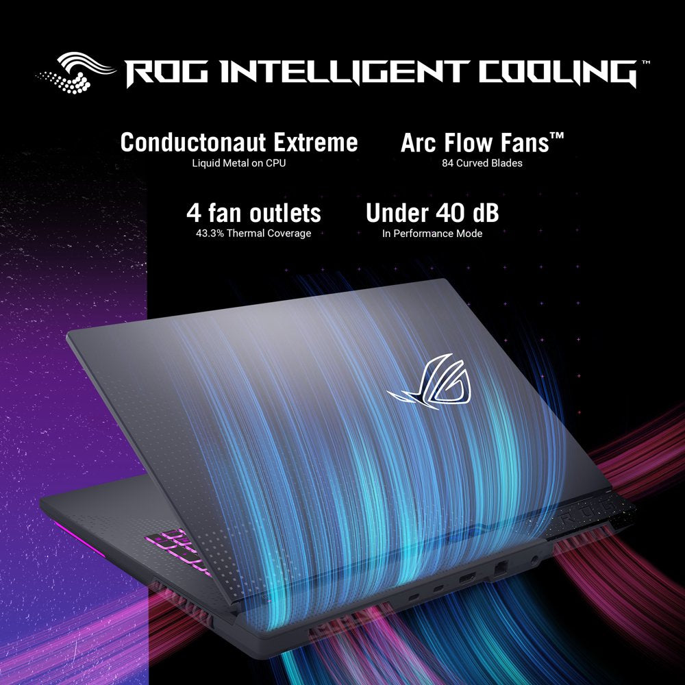 ROG Strix G17 (2023) 17.3” QHD 240Hz Gaming Laptop, Ryzen 9-7845HX, NVIDIA Geforce RTX 4060, 16GB DDR5 RAM, 1TB SSD, Windows 11, G713PV-WS94