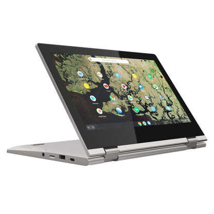 Chromebook C340 - 11.6" Touchscreen - Intel Celeron N4000 - 4GB - 32GB Emmc - Platinum Grey - Chrome OS - 81TA0010US