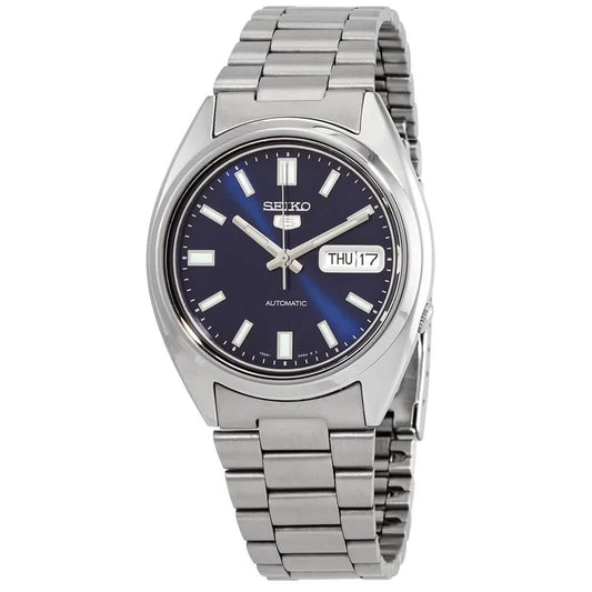 Automatic Blue Dial Stainless Steel Men'S Watch SNXS77K1
