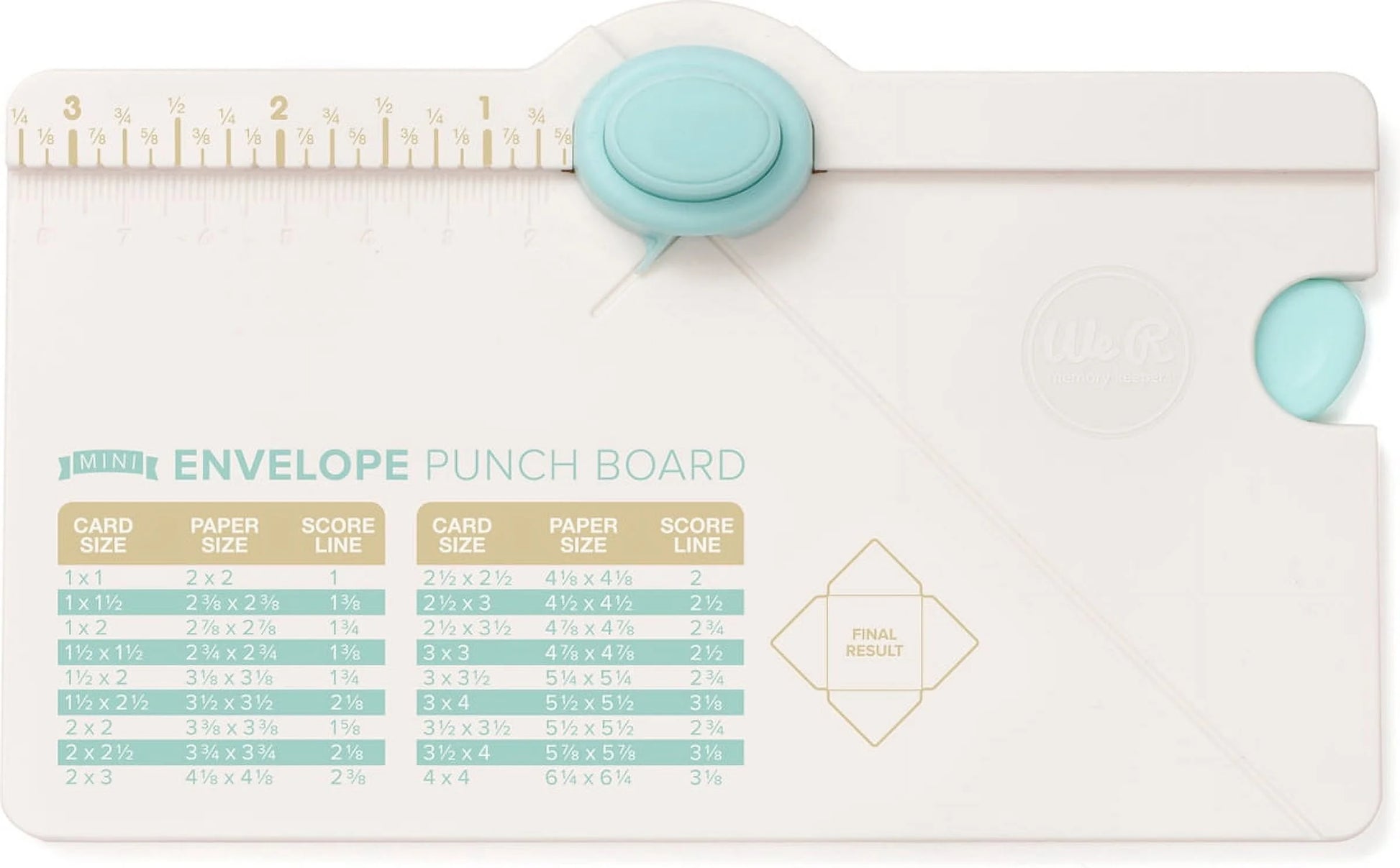 Mini Envelope Punch Board-
