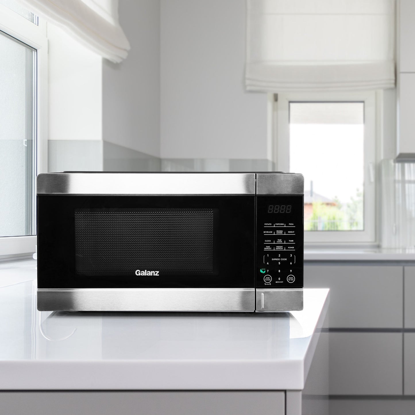 1.1 Cu Ft Countertop Microwave Ovens in Black