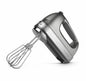 9-Speed Corded Electric Hand Mixer, Contour Silver