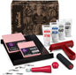Speedball Deluxe Linocut Block Printing Kit, for Fabric, 14 Pieces, Includes Inks, Brayer, Bench Hook, Lino Handle and Cutters, Speedy-Carve Relief Blocks