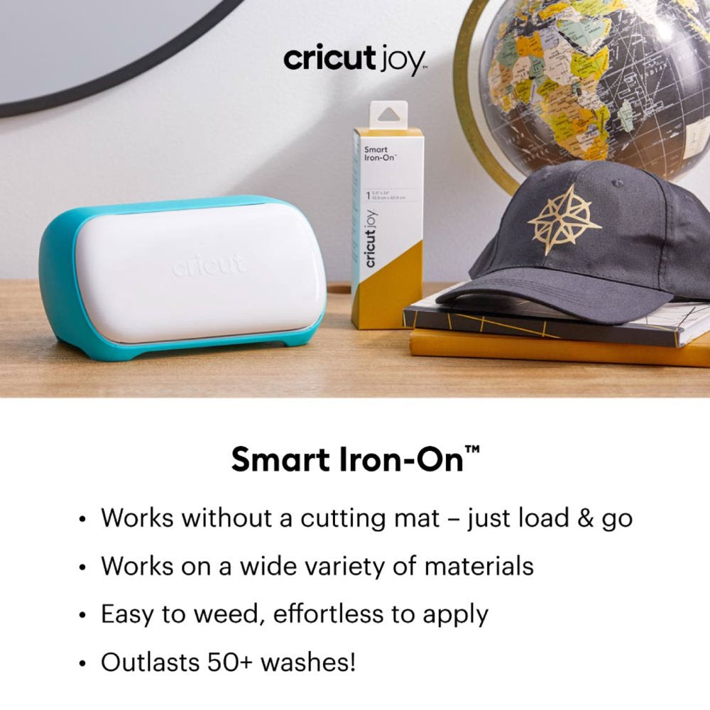 Joy Smart Strongbond Iron-On HTV Bundle - Black, White, Silver, Gold