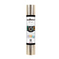 Metallic Textured Chrome Vinyl Adhesive Vinyl for Craft Cutter 1Ft X 5Ft, Champagne Gold